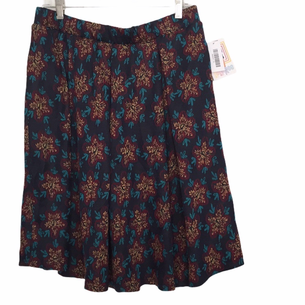 NWT LulaRoe Madison pattern skirt size XL - Picture 1 of 8